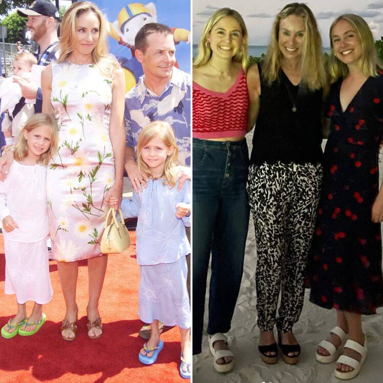 Michael J. Fox Twin Daughters: Photos of Aquinnah, Schuyler