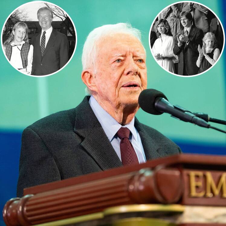 Jimmy Carter Kids Rare Photos: Family Pictures With Children