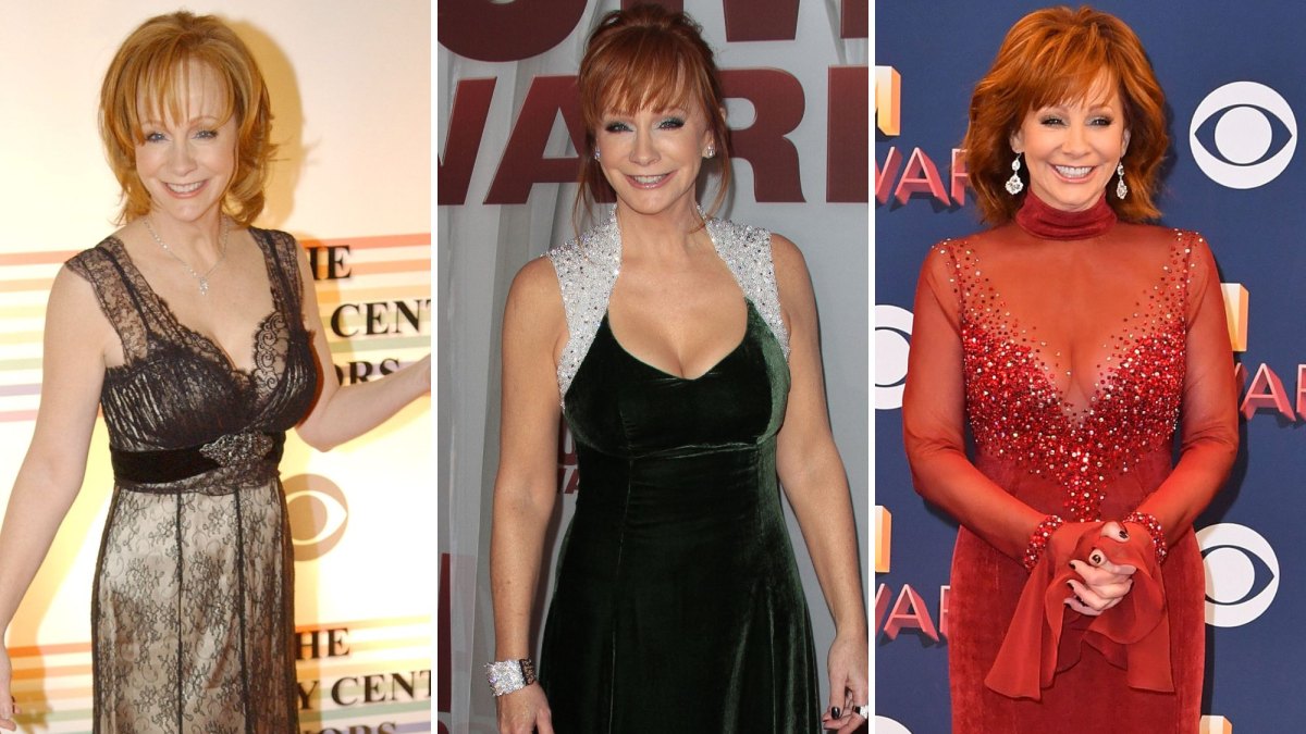1200px x 675px - Reba McEntire's Sexiest Red Carpet Looks: Photos of Outfits