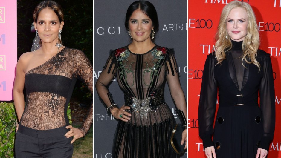 99 Sheer Dresses: Celebrities In See-Through Dresses