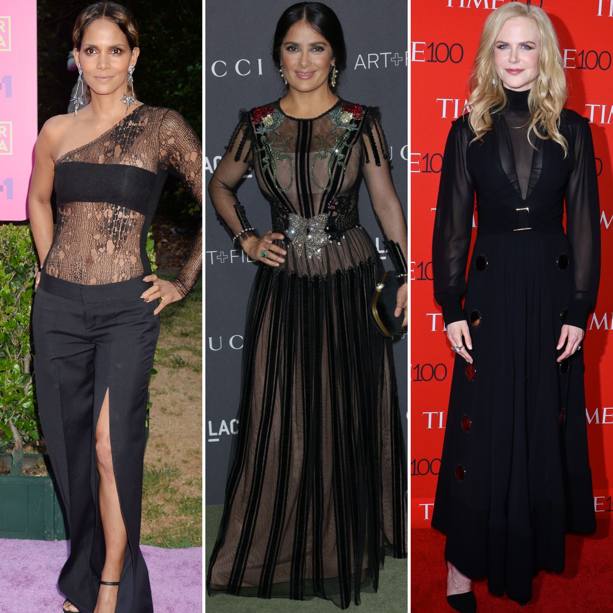 The Best Sheer Outfits Celebrities Wore This Year