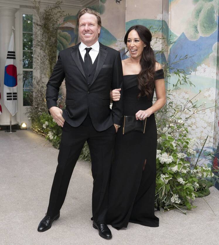 Joanna Gaines Black Gown