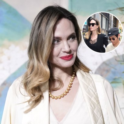 Angelina Jolie Joins Friends for Sunday Brunch in NYC: Photo