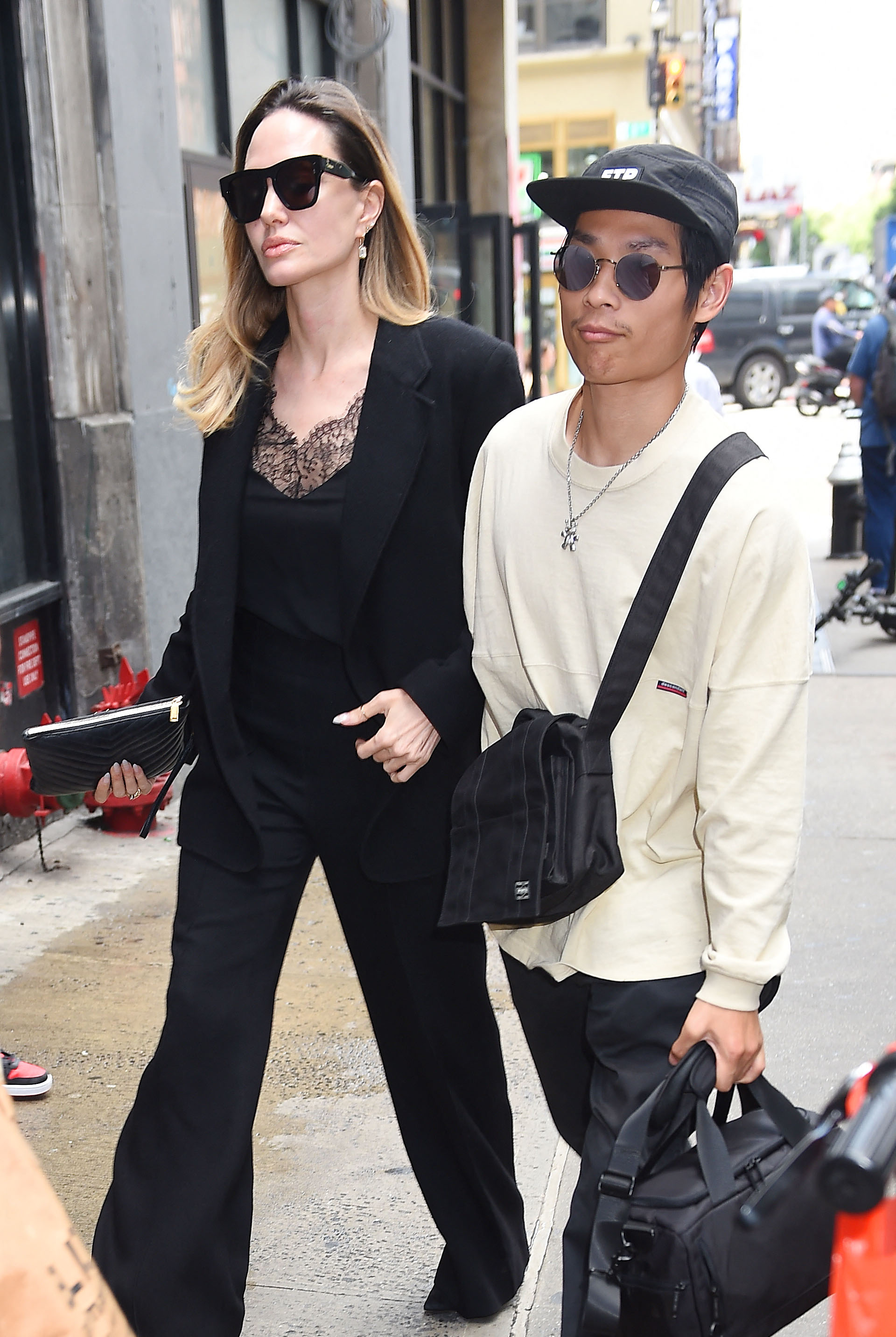 Angelina Jolie Hits the New York Streets in a Chic New Look