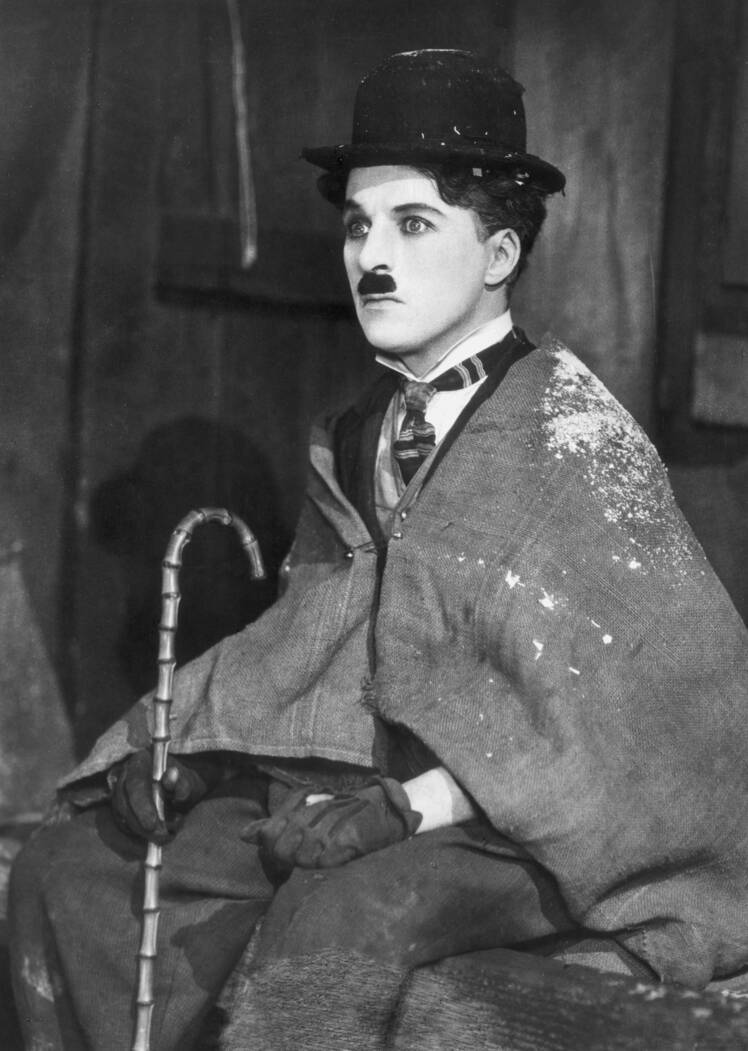Charlie Chaplin as the Little Tramp