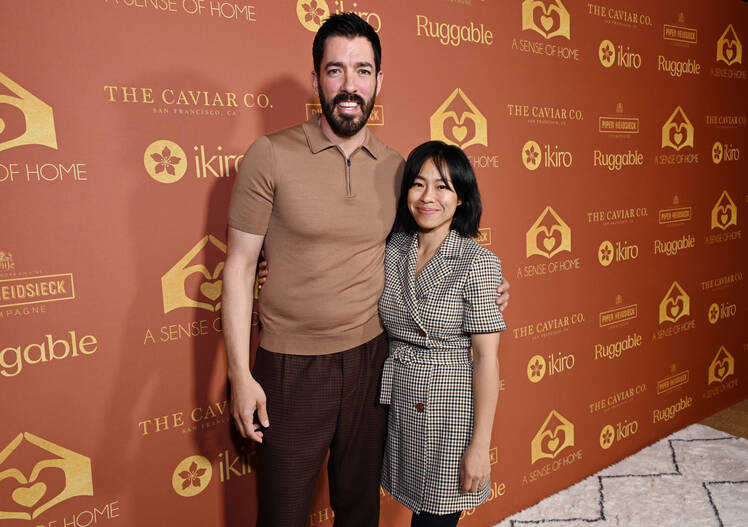 Drew Scott and Wife Linda Phan Step Out in L.A. [Photos]