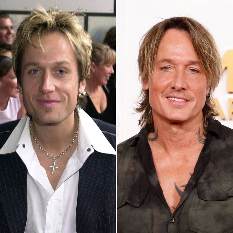 Keith Urban's transformation photos
