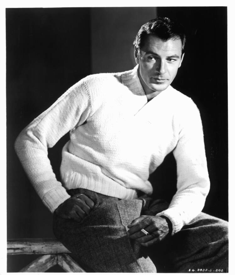 Garry Cooper poses for portrait in a white shirt