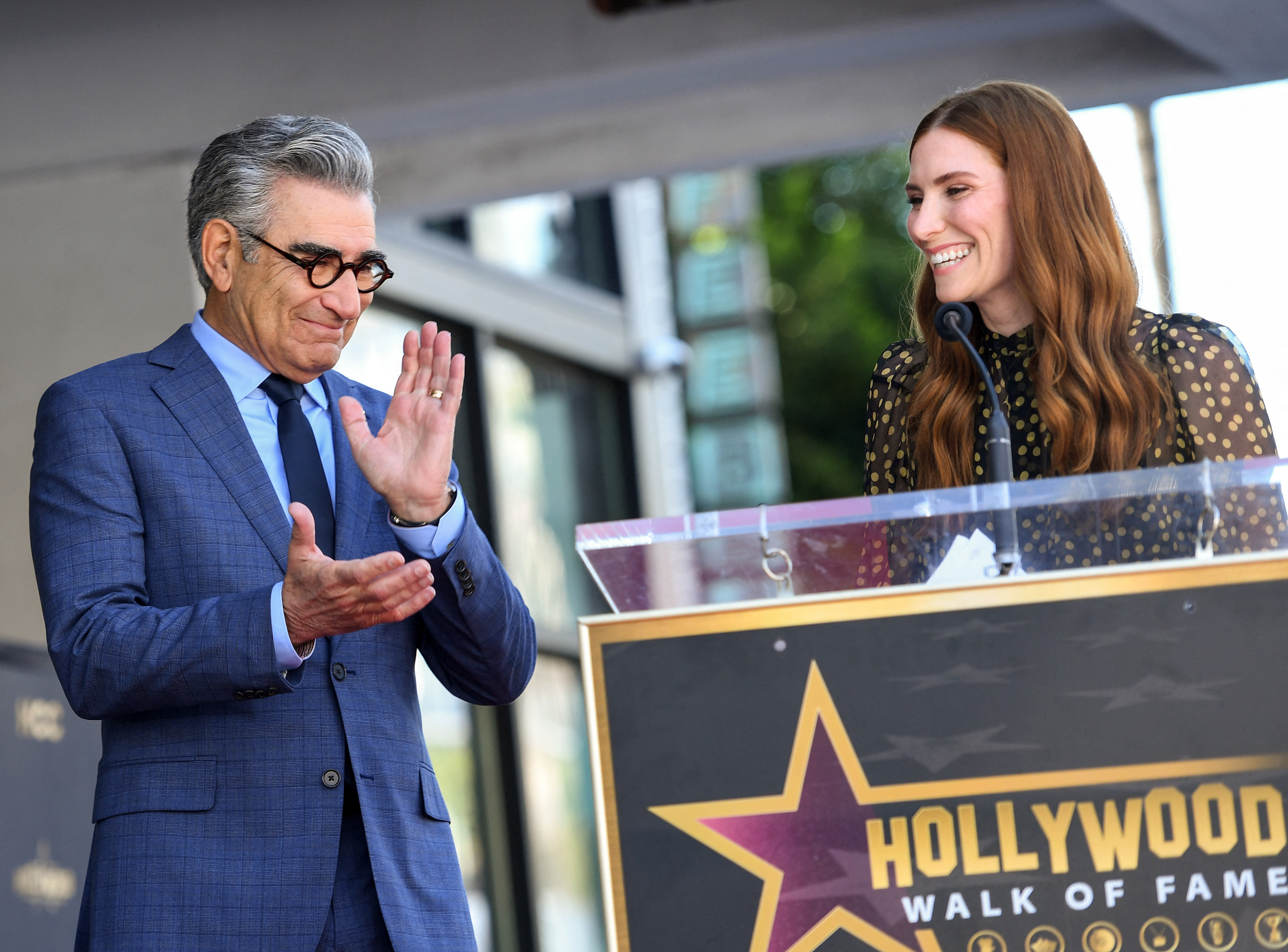 eugene levy with daughter sarah