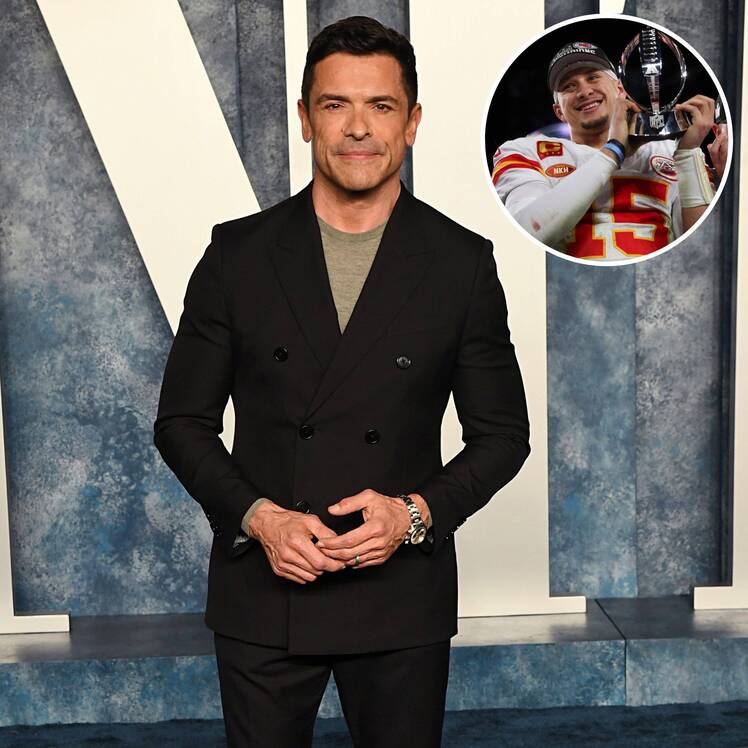 Mark Consuelos Calls Patrick Mahomes ‘Annoying’ on 'Live'