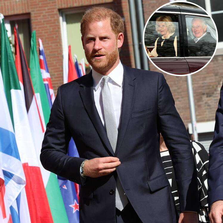 Prince Harry Visits King Charles in U.K. Without Meghan Markle