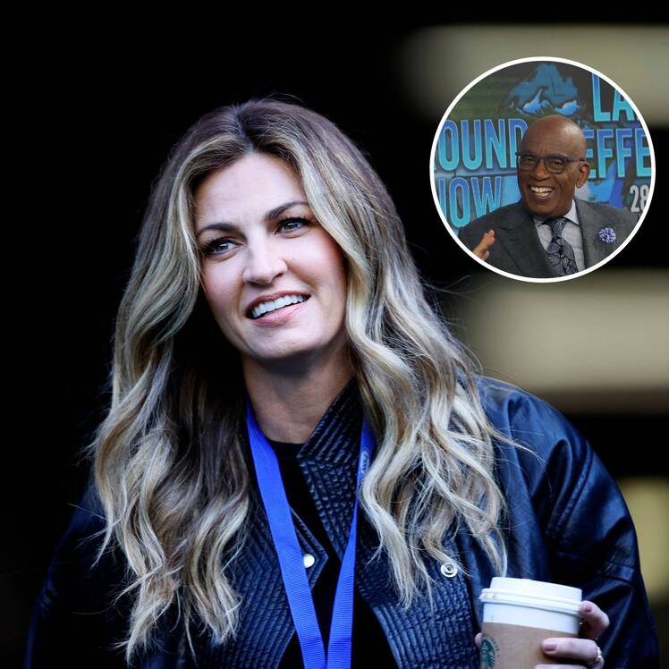 Erin Andrews Runs Across Today Stage to Join Al Roker’s Forecast