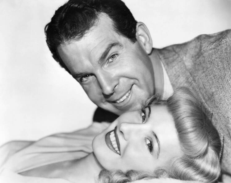 Barbara Stanwyck and Fred MacMurray