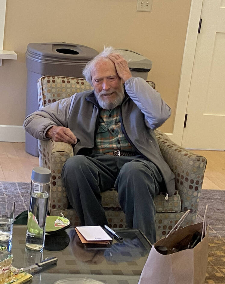 Clint Eastwood Makes Rare Public Appearance at 93 [Photos]