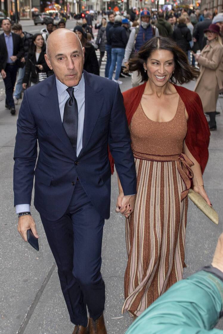 Matt Lauer and Girlfriend Shamin Abas Attend Don Lemon’s Wedding