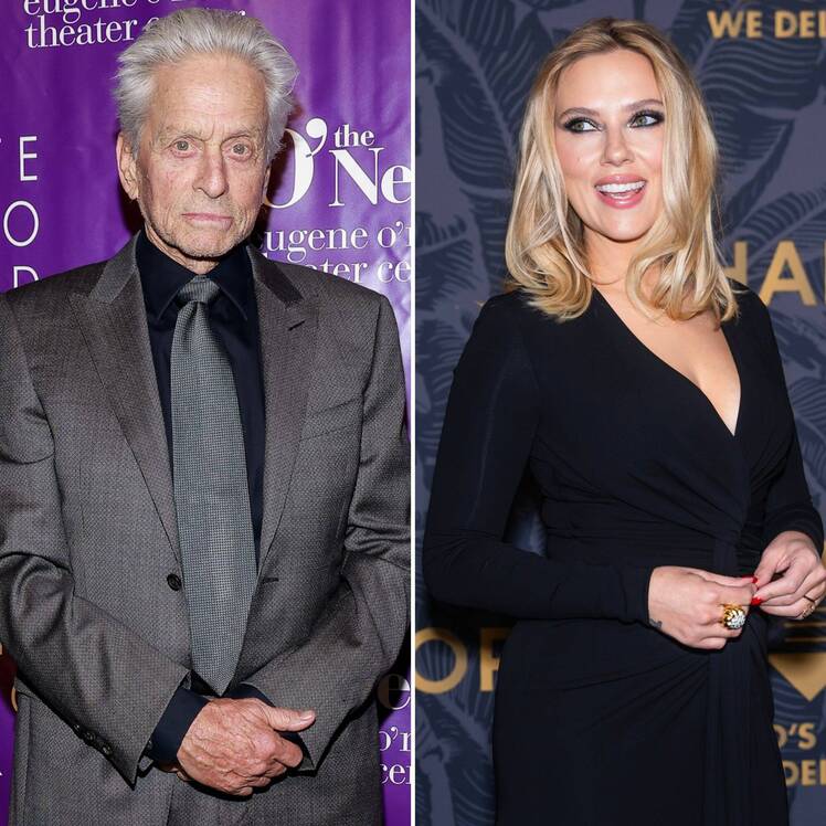 Michael Douglas Finds Out Scarlett Johansson Is His Cousin