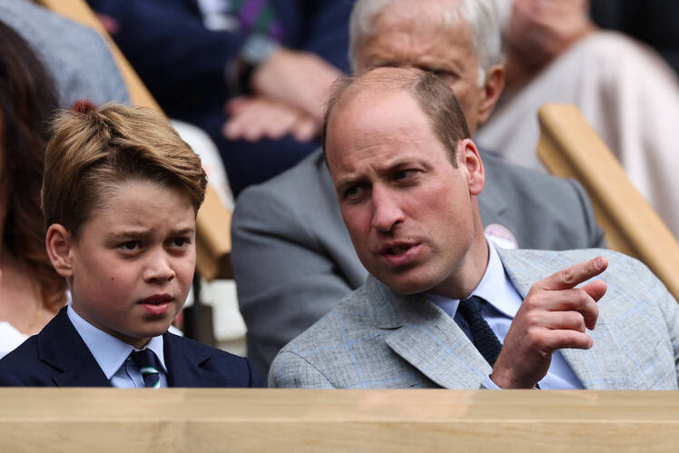 Prince William Makes Sweet Comment About Prince George at Soccer Game