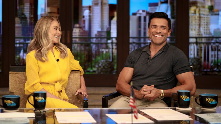 Mark Consuelos Scolds Audience Member and Makes Crotch Comment