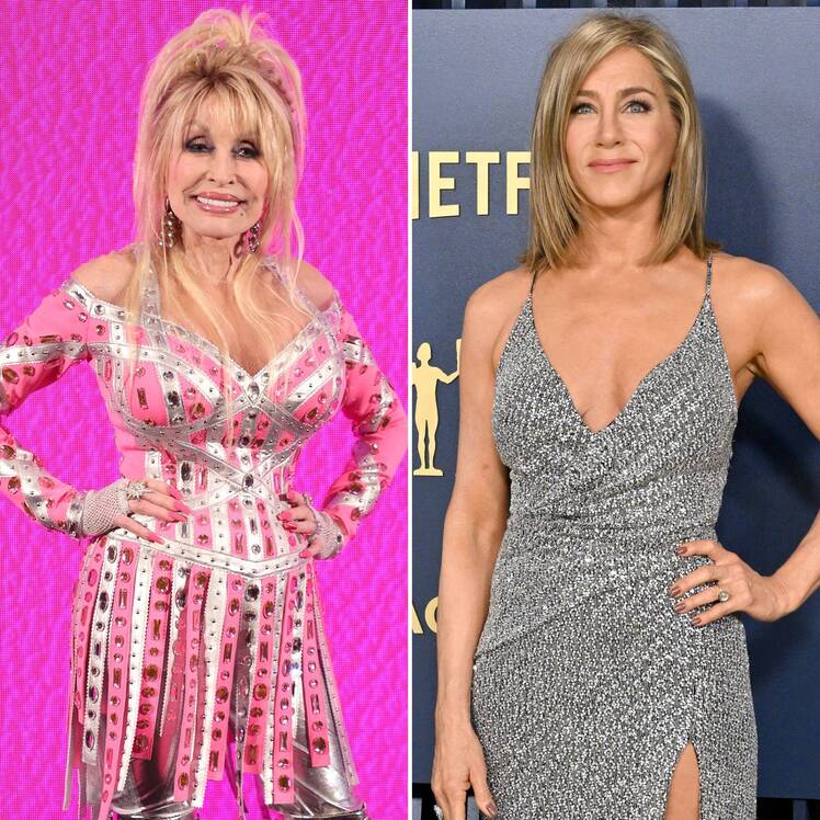 dolly parton, jennifer aniston