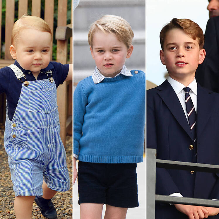 Prince George Photos Growing Up Over the Years