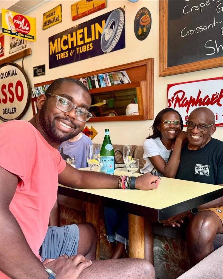 Al Roker Shares Family Photo With Wife Deborah and Son Nick