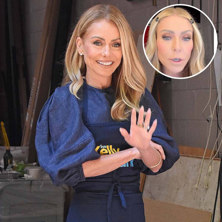 Kelly Ripa Denies Getting Lip Fillers in Video Showing Makeup