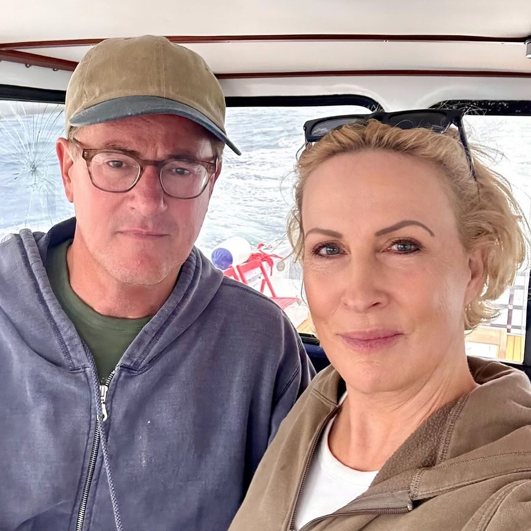 Mika Brzezinski and Joe Scarborough Spend Time Together on Boat