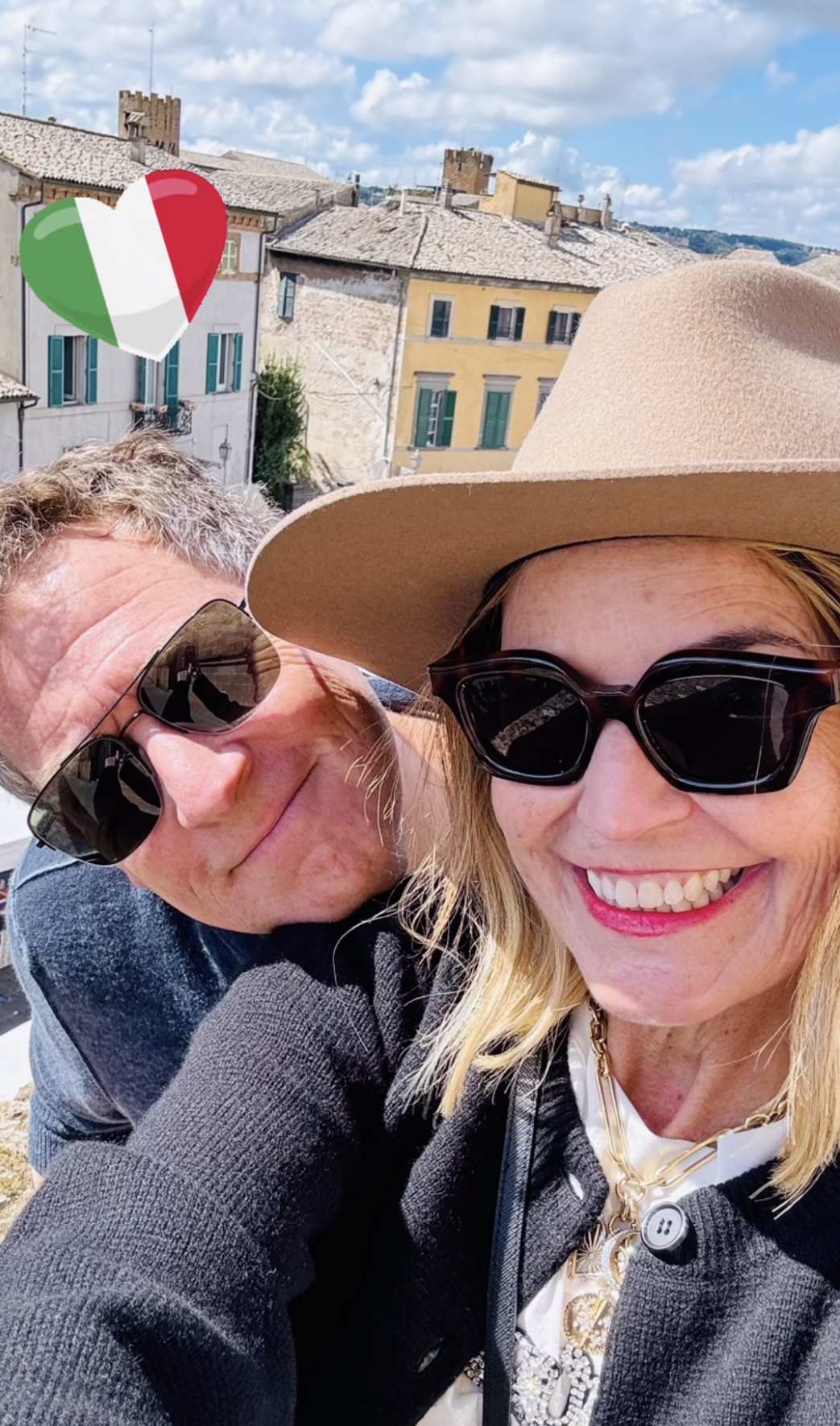 Savannah Guthrie on vacation in Italy