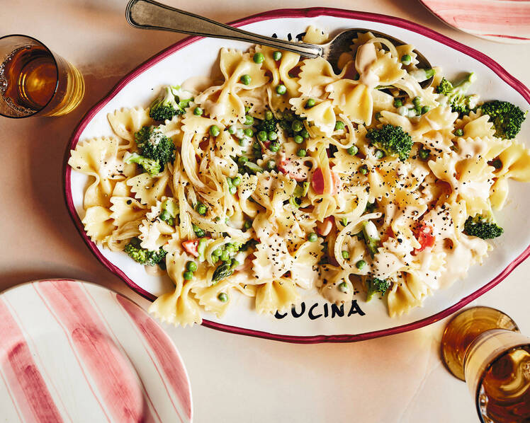 Farfalle Primavera.