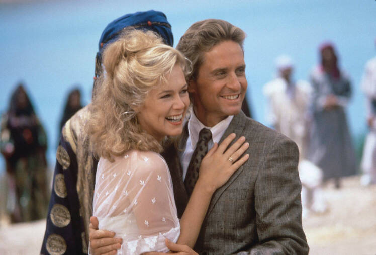Kathleen Turner and Michael Douglas