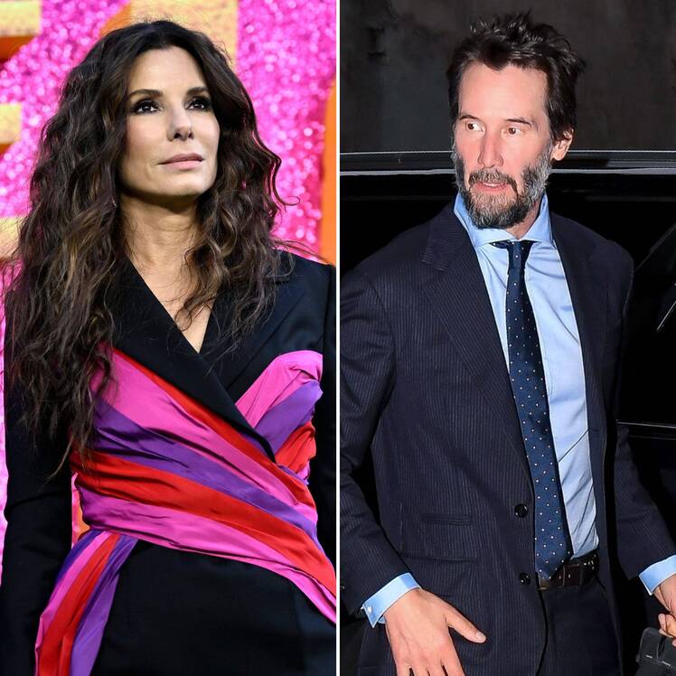 Sandra Bullock Reunites With Keanu Reeves in Rare Public Appearance