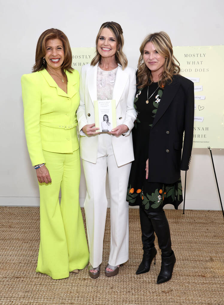 Jenna Bush-Hager, Savannah Guthrie and Hoda Kotb