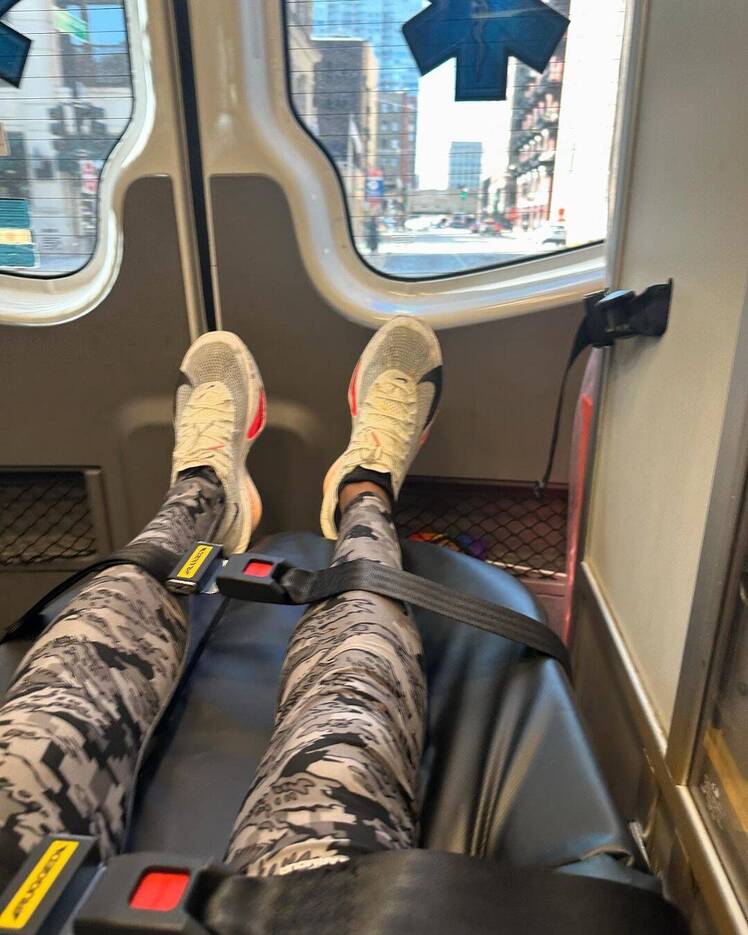 T.J. Holmes Injured During Chicago Marathon