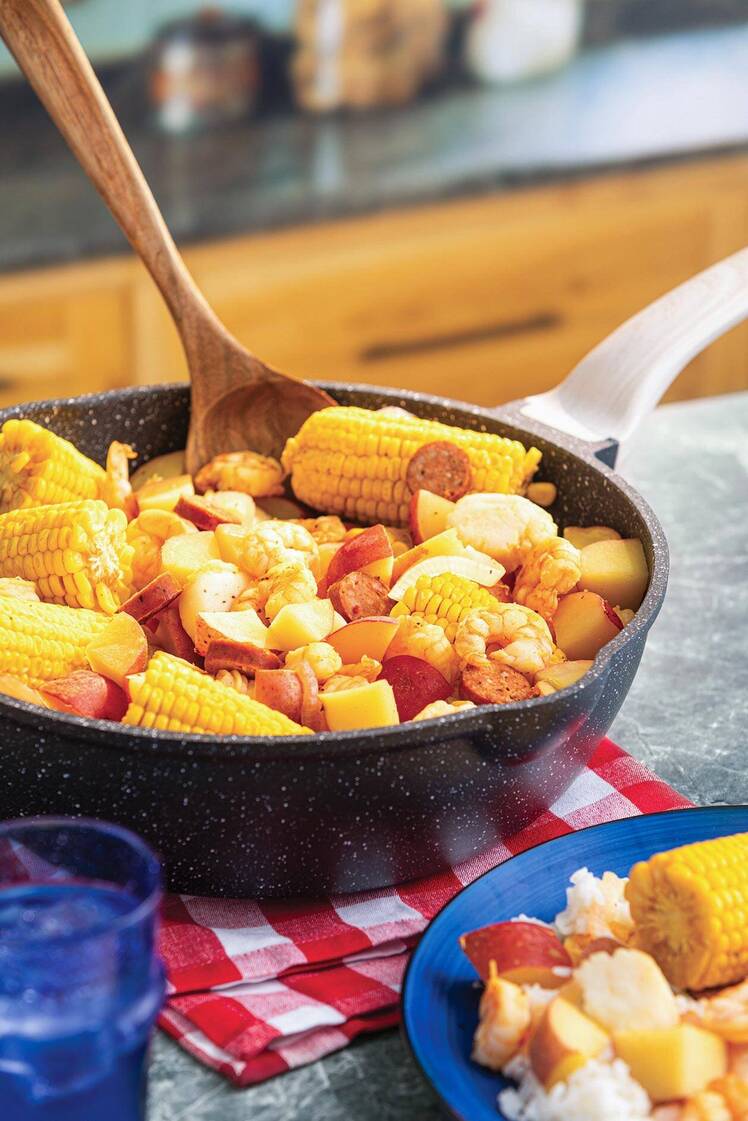 Gideons Cajun Shrimp Bowl Mama Bells Big Family Cooking