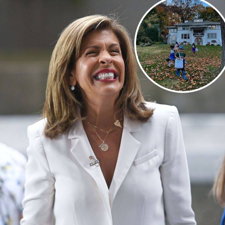 Hoda Kotb Shows Shows Off Suburban Neighborhood in Halloween Photos