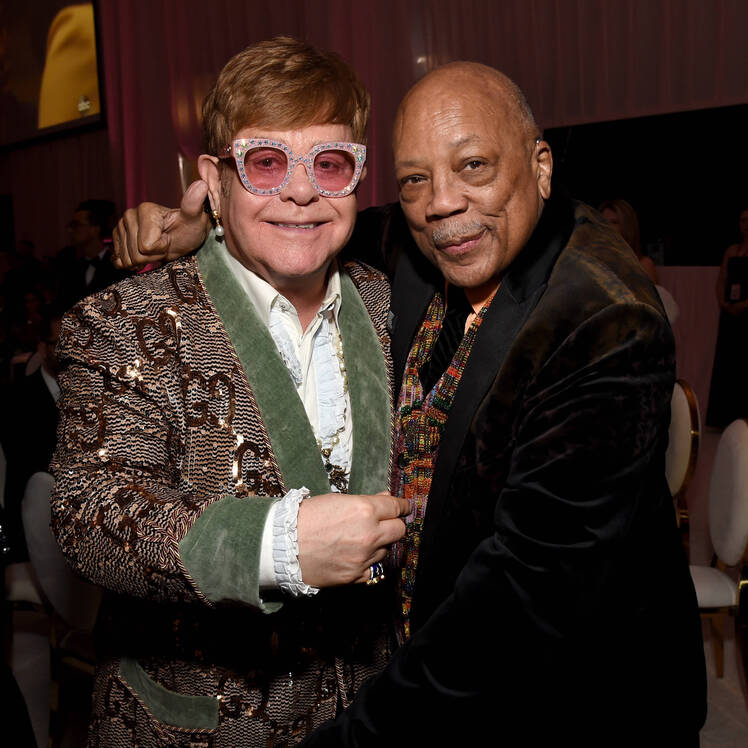 Elton John Wants Something Positive From Quincy Jones Death EXCL