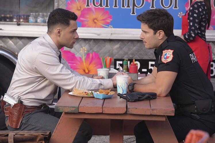 Ronen Rubinstein and Rafael Silva 911 Lone Star