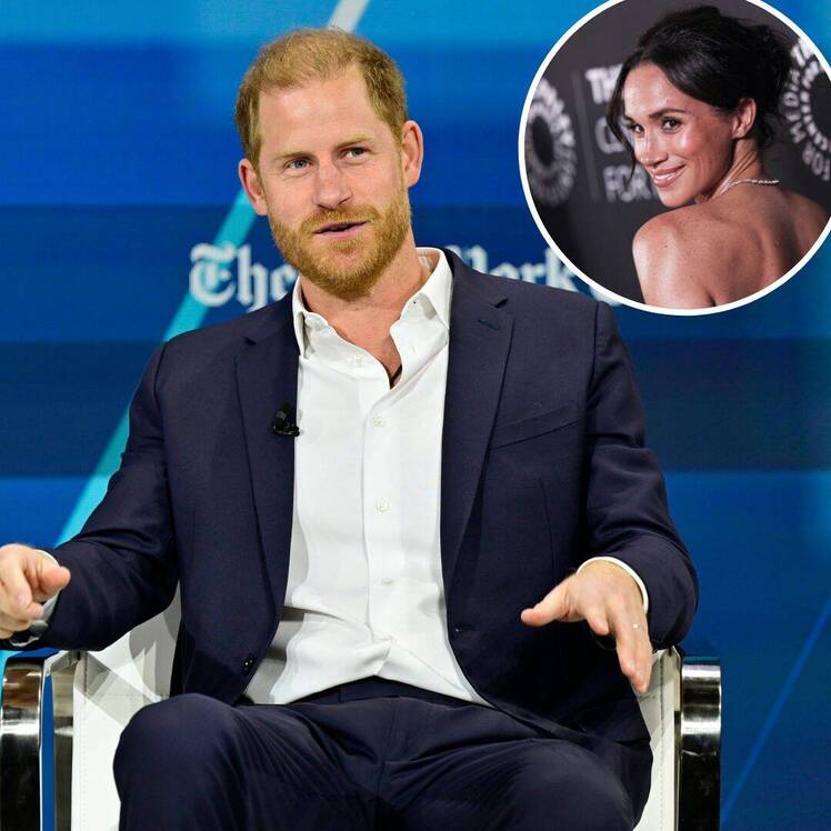 Prince Harry on If He Plans on Leaving the U.S. With Meghan Markle