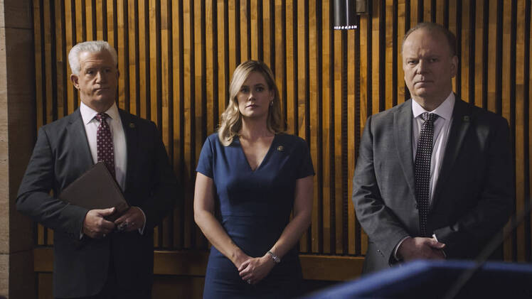 Abigail Hawk Wanted to Be at Blue Bloods Final Family Dinner