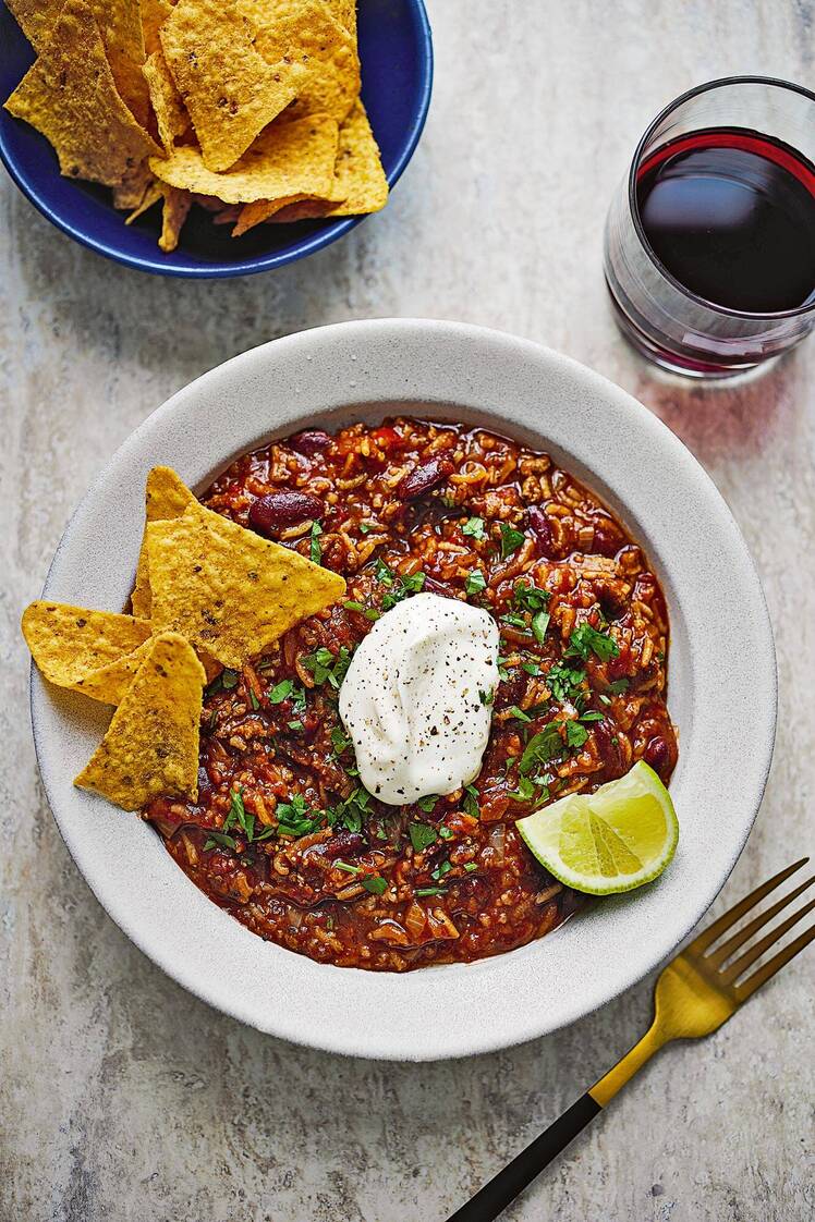Simple Recipes for Meals for 1 From Eleanor Wilkinson s One Pot One Portion Cookbook 404 CHILI CON CARNE CON RICE