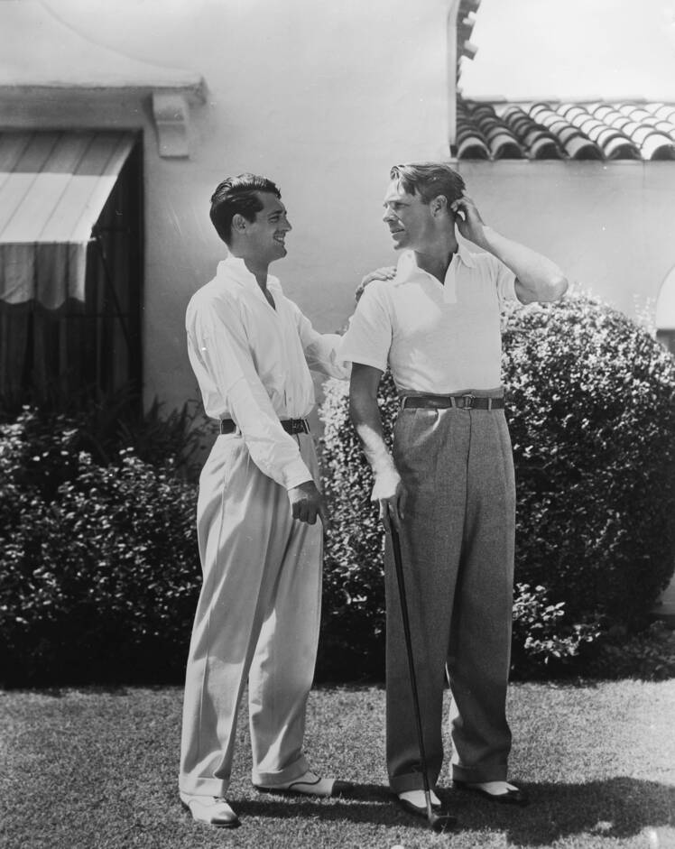 How Cary Grant's Roommate Helped Him Create Smooth and Cultured Image