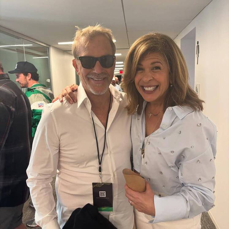 Savannah Guthrie Reacts to Hoda Kotb's Photo With Kevin Costner