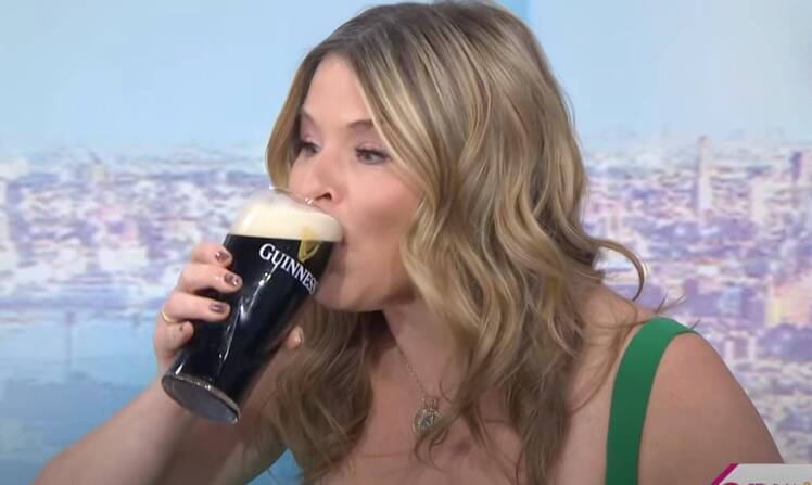 Jenna Bush Hager Suffers Wardrobe Malfunction on Today After Drinking a Beer