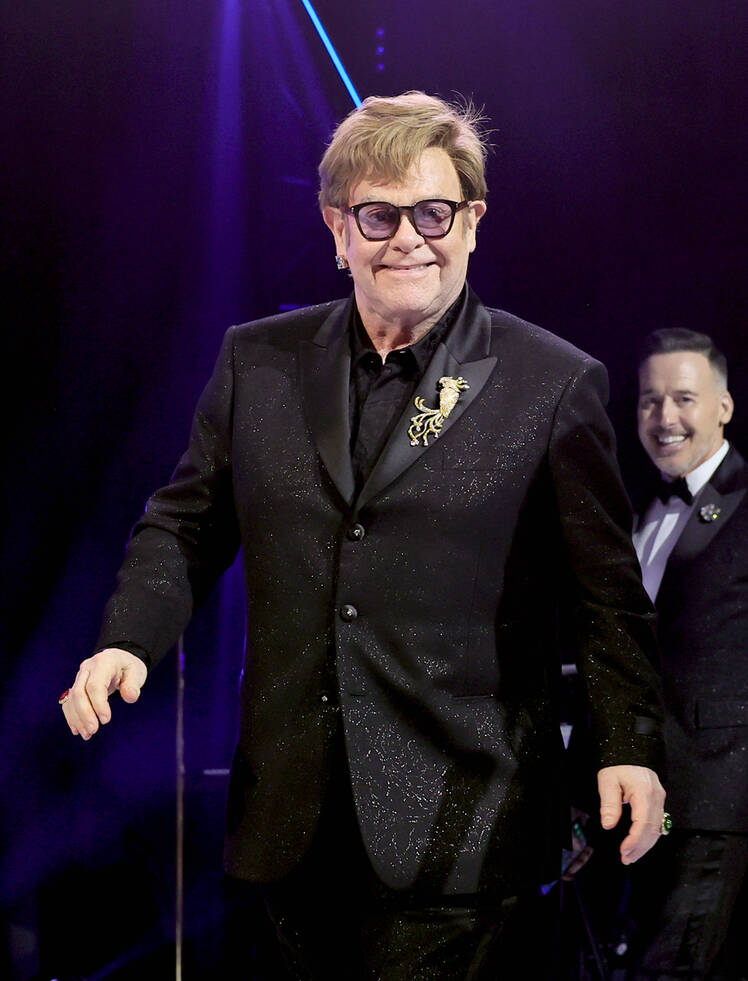 Elton John's Friends 'Checking in Constantly' Amid His Eyesight Issues