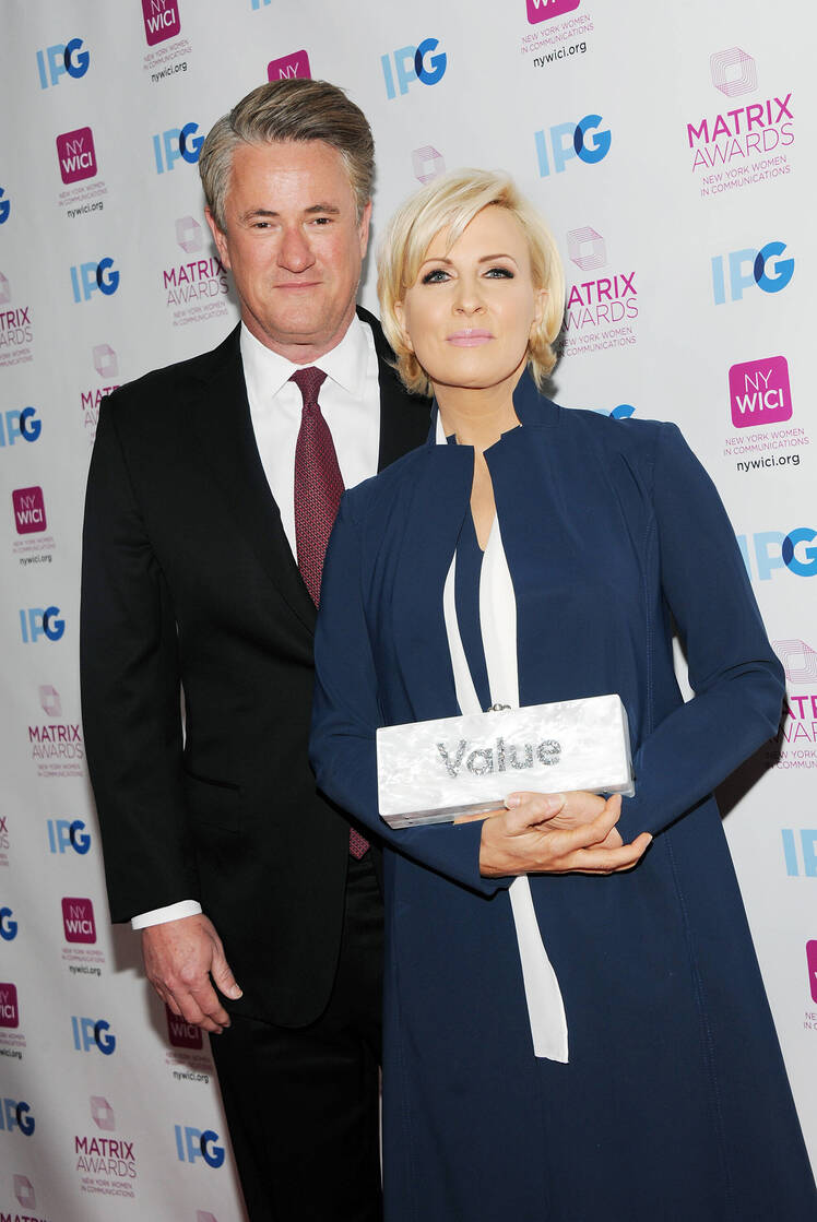 Mika Brzezinski Supports Joe Scarborough at Musical Performance
