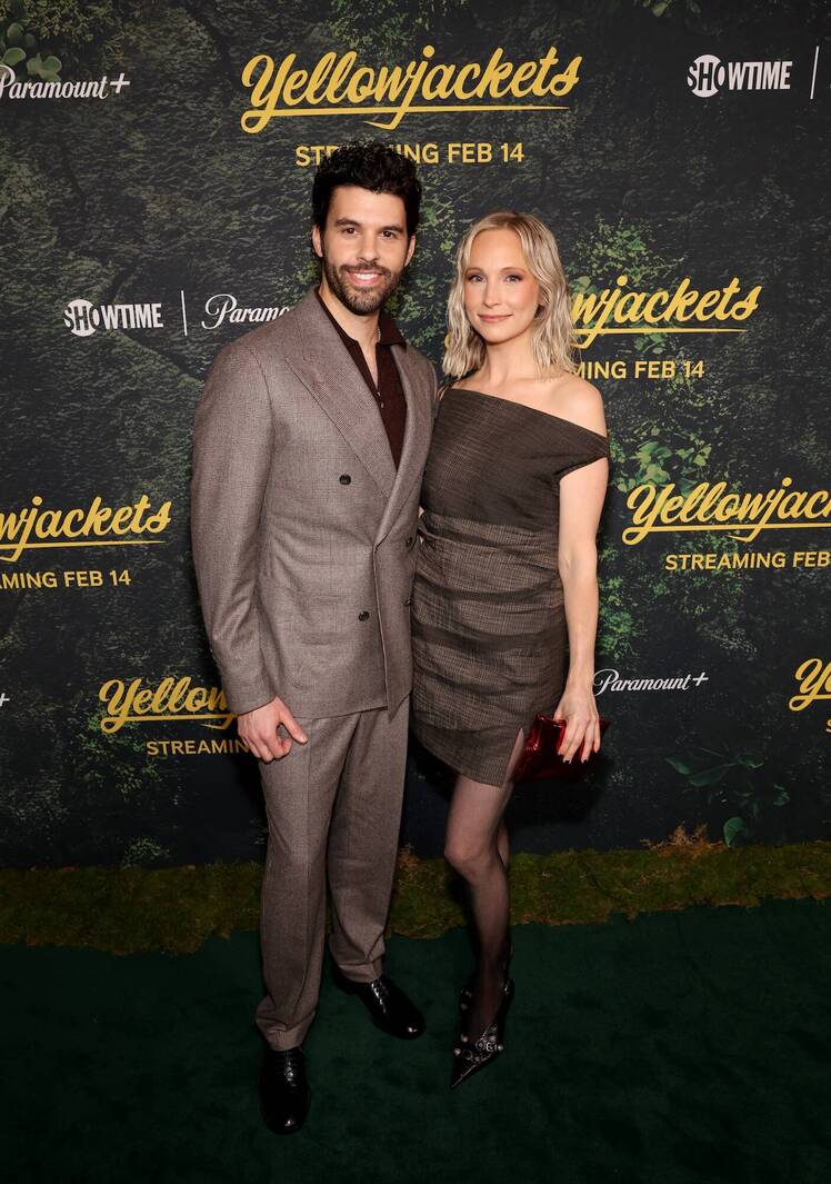 GettyImages-2199519444 Yellowjackets Star Steven Krueger Engaged to Candice King