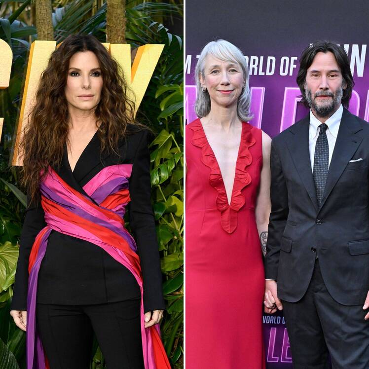 Sandra Bullock 'Is a Big Fan' of Pal Keanu Reeves' Girlfriend