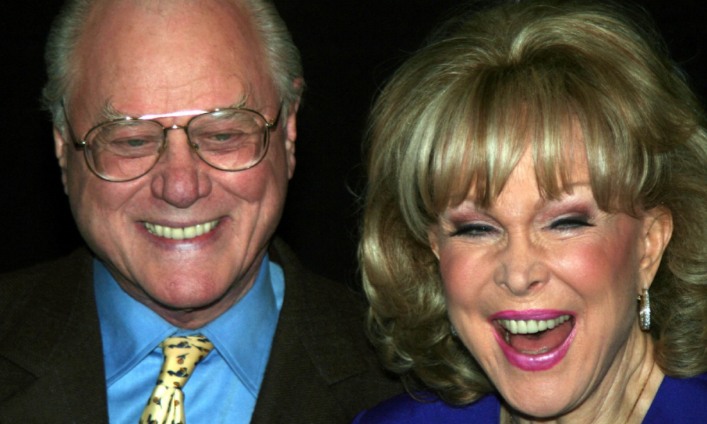Larry Hagman and Barbara Eden