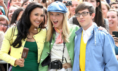 Naya Rivera Heather Morris Kevin McHale Glee