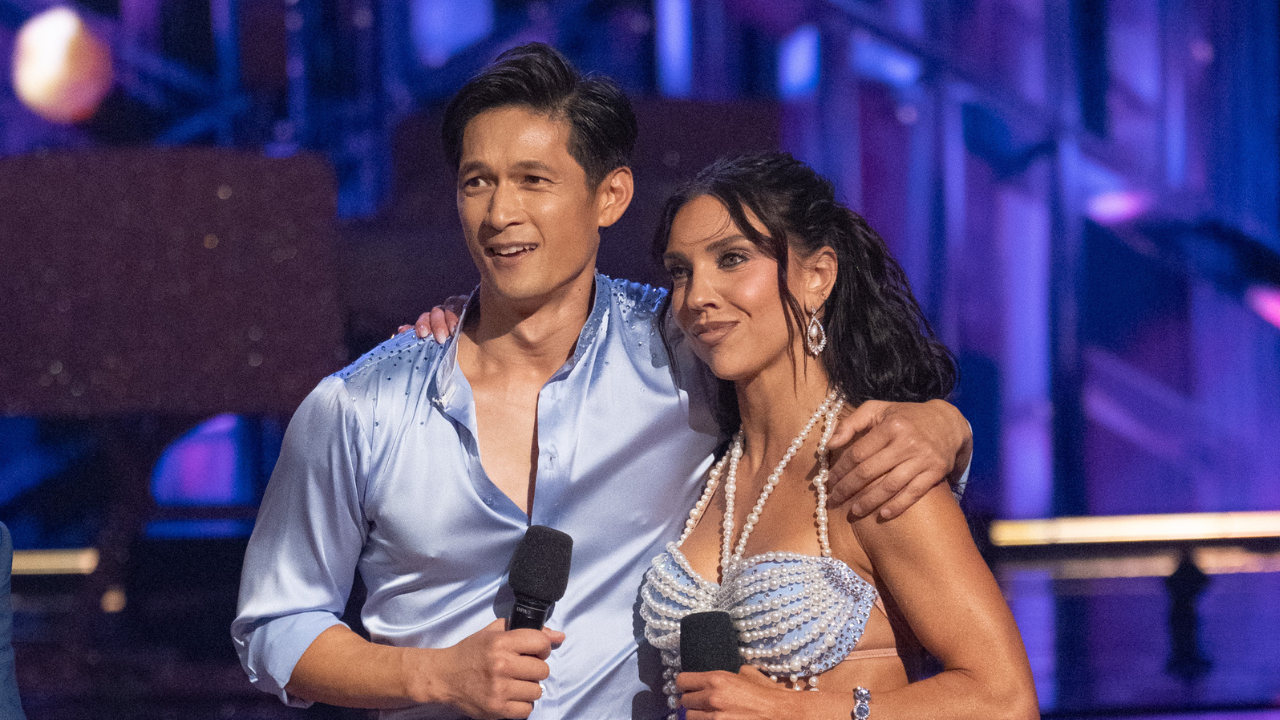Harry Shum Jr Jenna Johnson Premiere